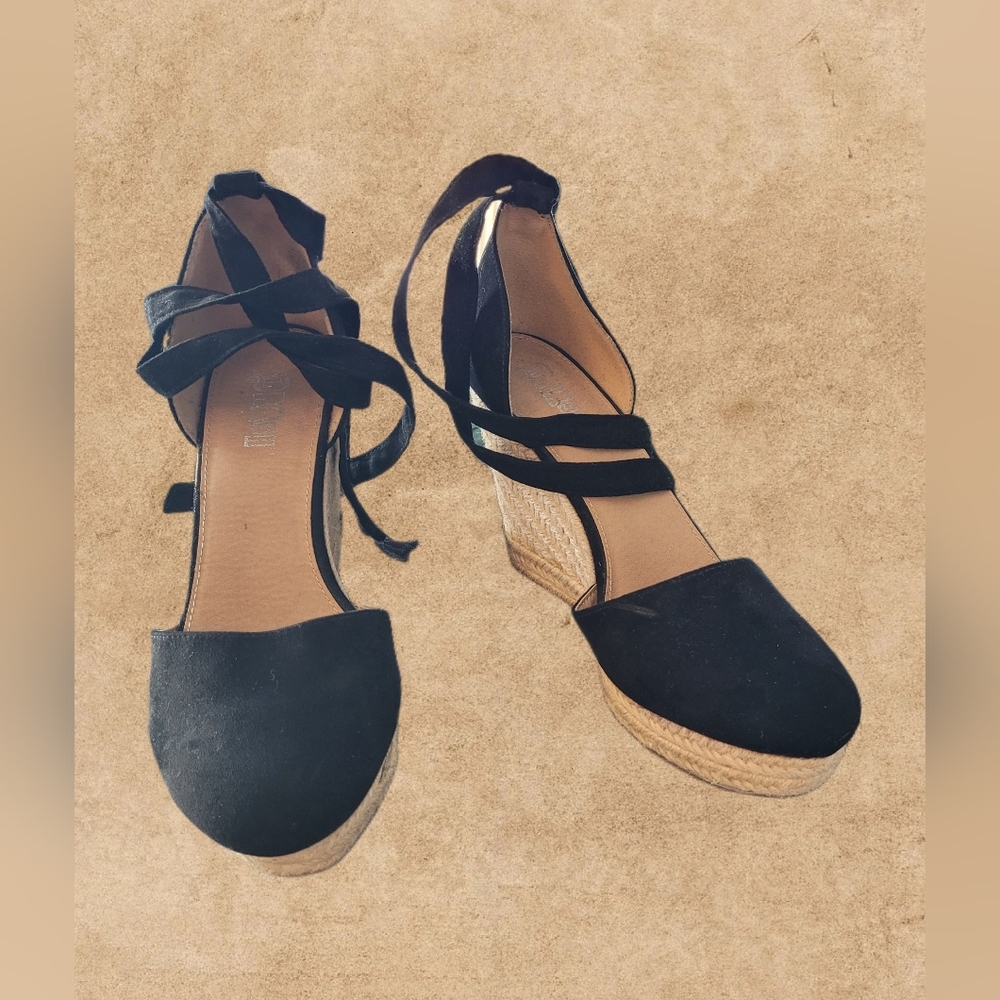 Wedge Strappy Sandals